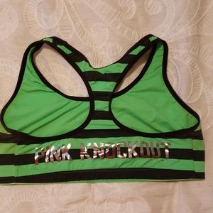 Pink yoga racerback bra 🧘🏻